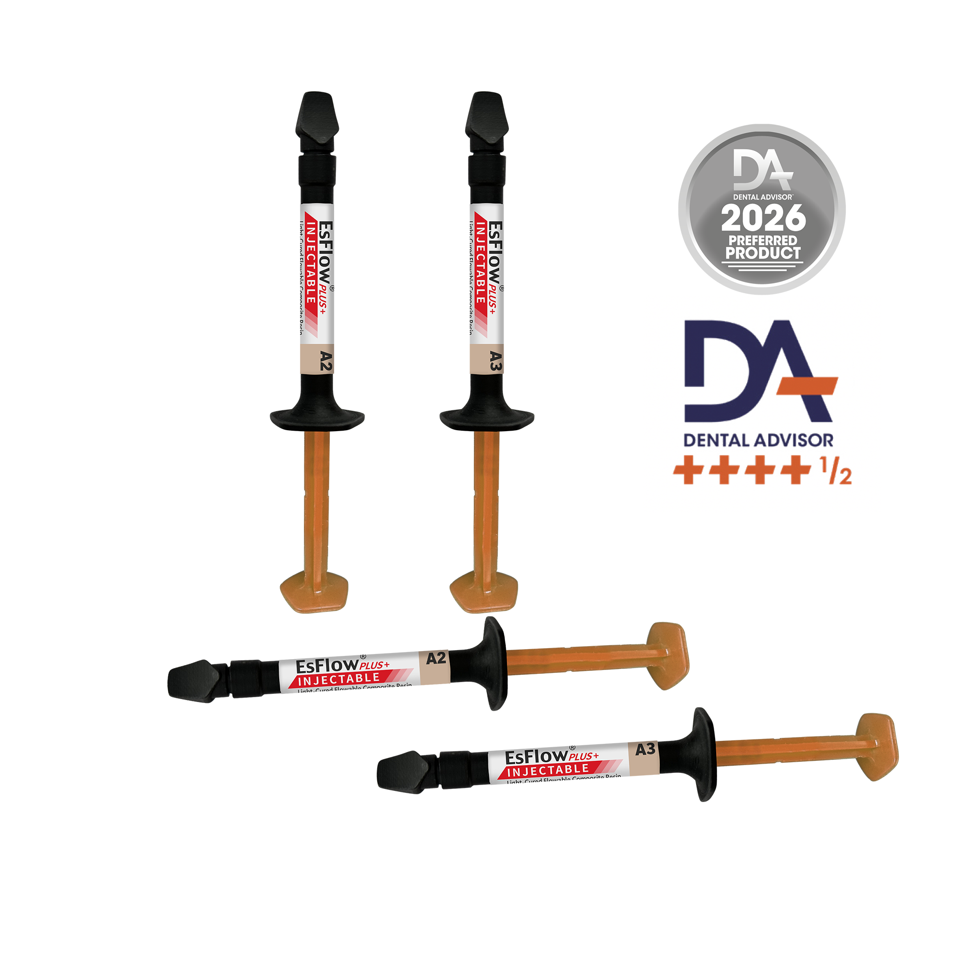 EsFlow® PLUS Injectable – Light-Cured Flowable Composite Resin