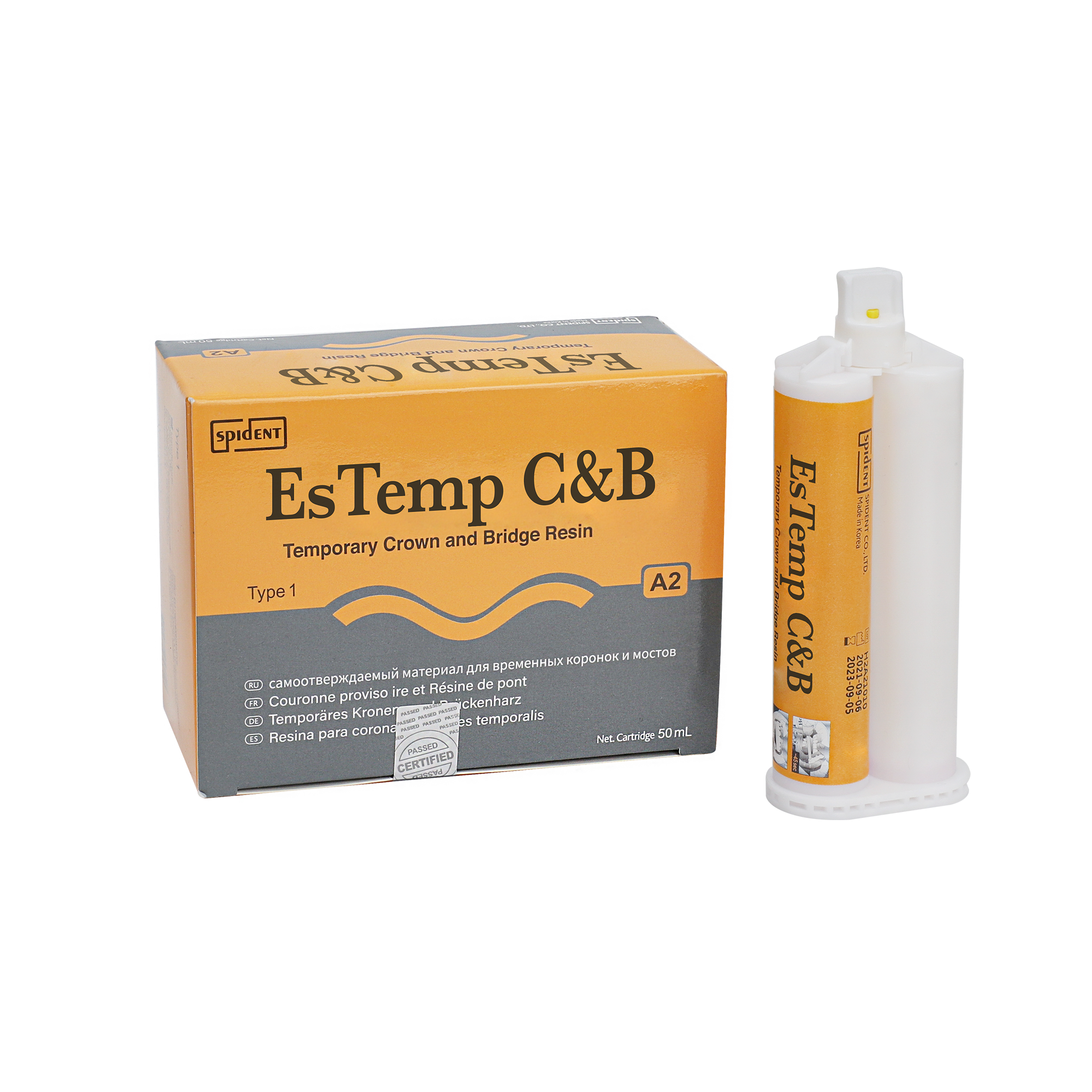 Hexa‑Temp – Self‑Cured Temporary Crown & Bridge Material