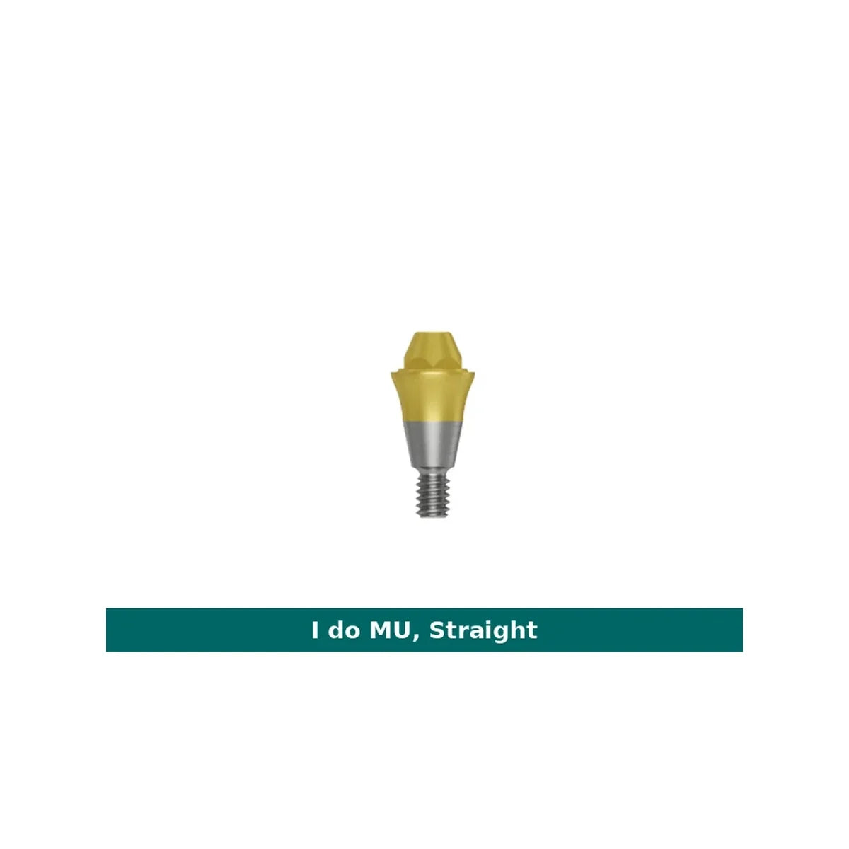 I-do MU Straight Multi Unit Abutment