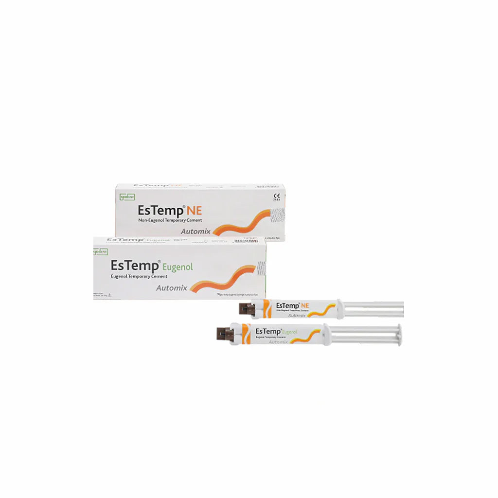 EsTemp® Implant – Non‑Eugenol Dual‑Cure Temporary Resin Cement
