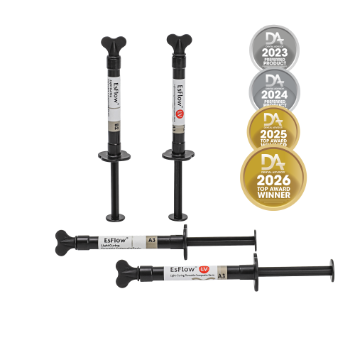 EsFlow® LV – Light-Cured Flowable Composite Resin