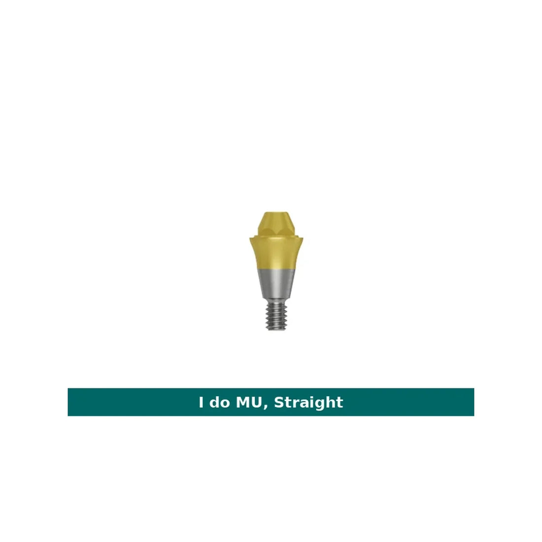 I-do MU Straight Multi Unit Abutment