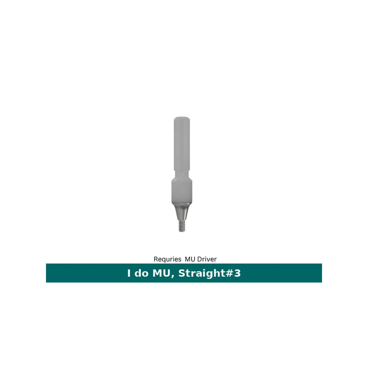 I-do MU Straight Multi Unit Abutment