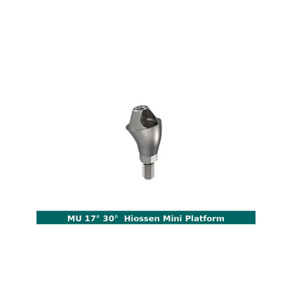 Hiossen Mini Platform MU Angulated Abutment (17° / 30°)