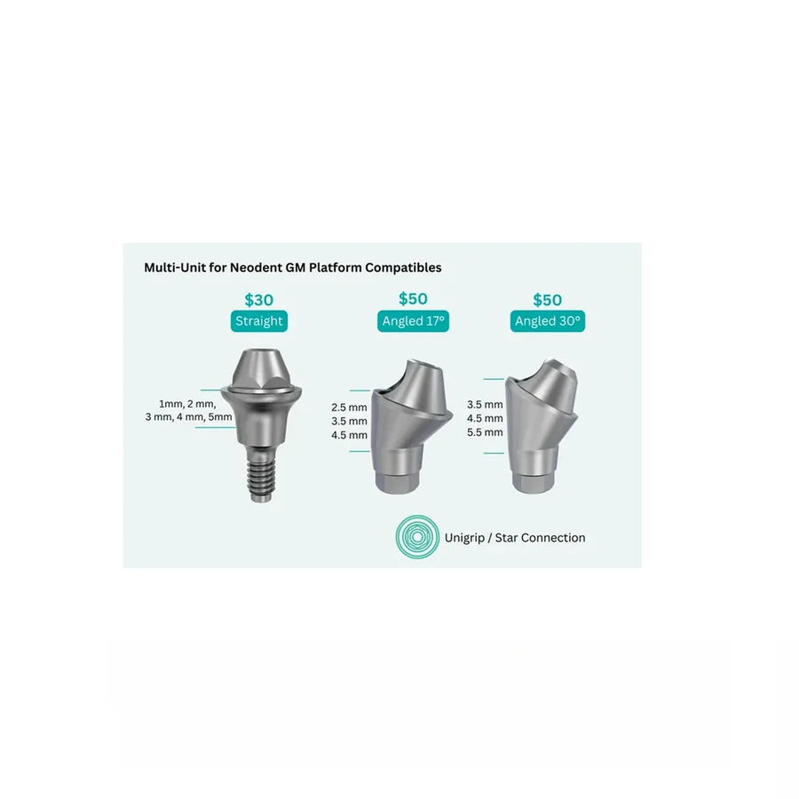 Neodent GM Straight Multi Unit Abutment