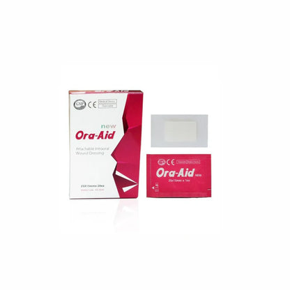 Ora-Aid Intra-Oral Wound Dressing 15x25mm (20/Box)