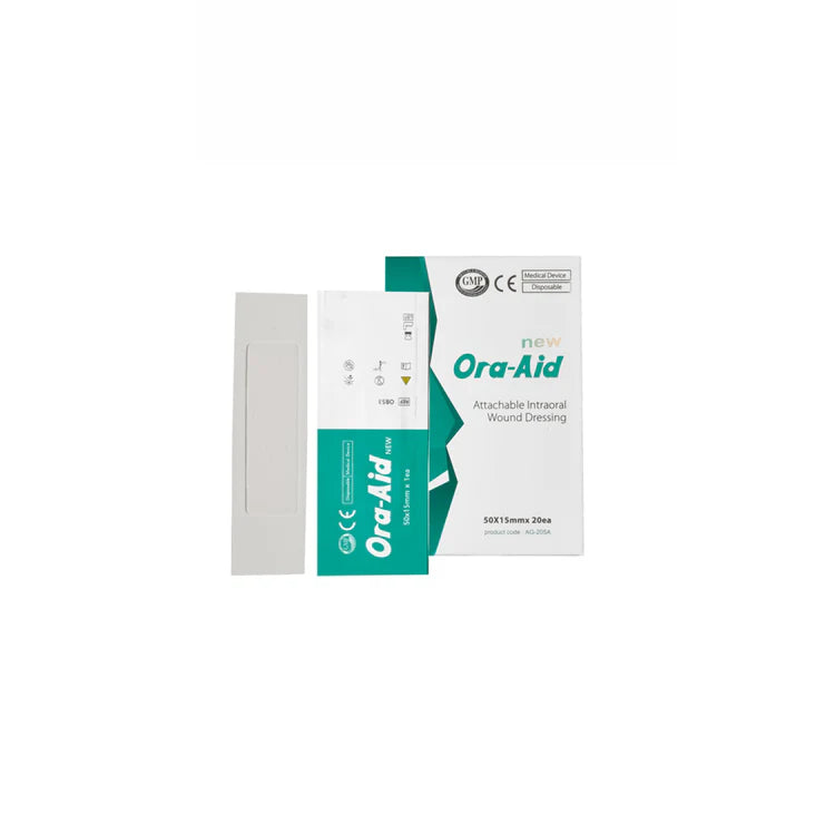 Ora-Aid Intra-Oral Wound Dressing 50x15mm (20/Box)