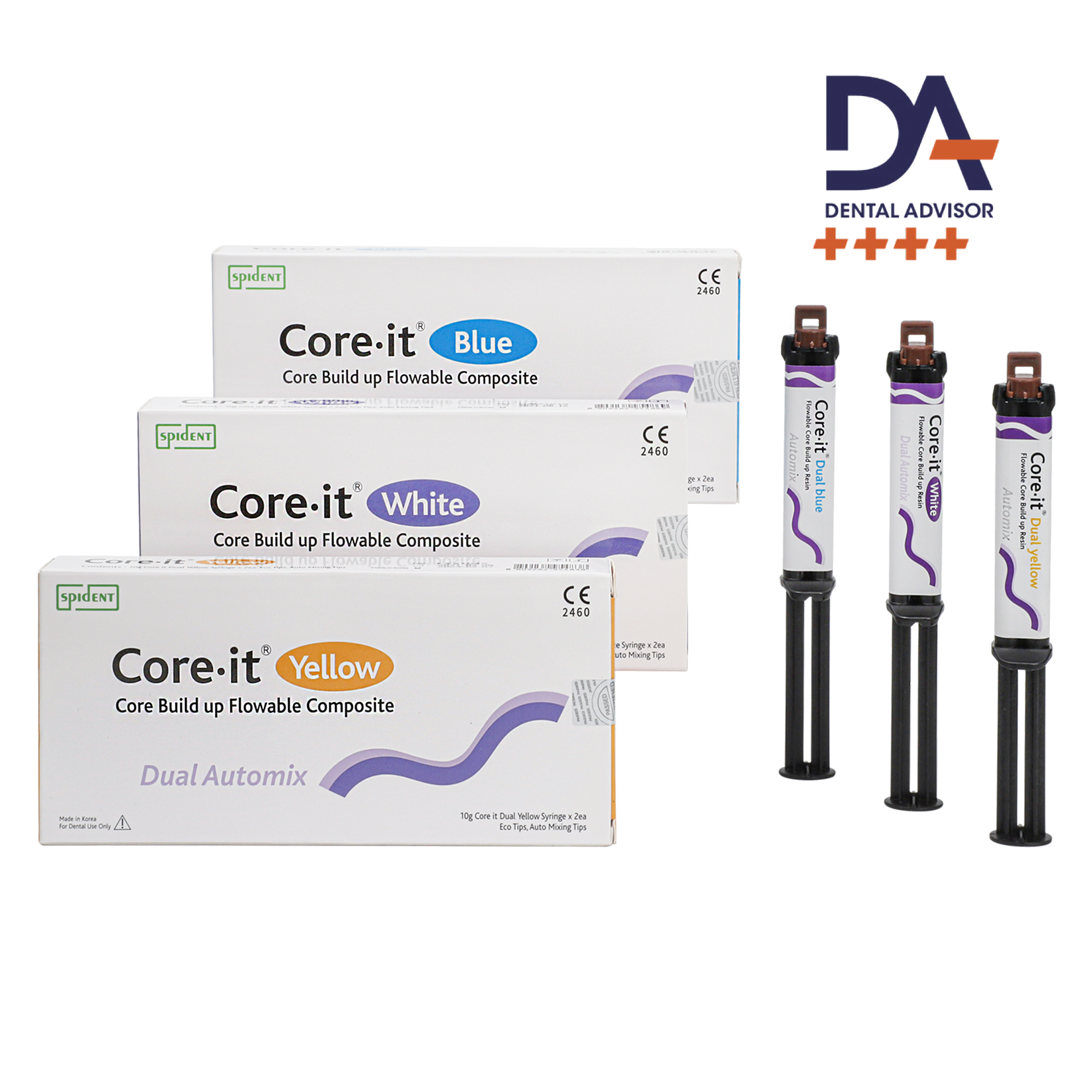 Core.it® Dual – Flowable Dual-Cure Core Build-Up Resin