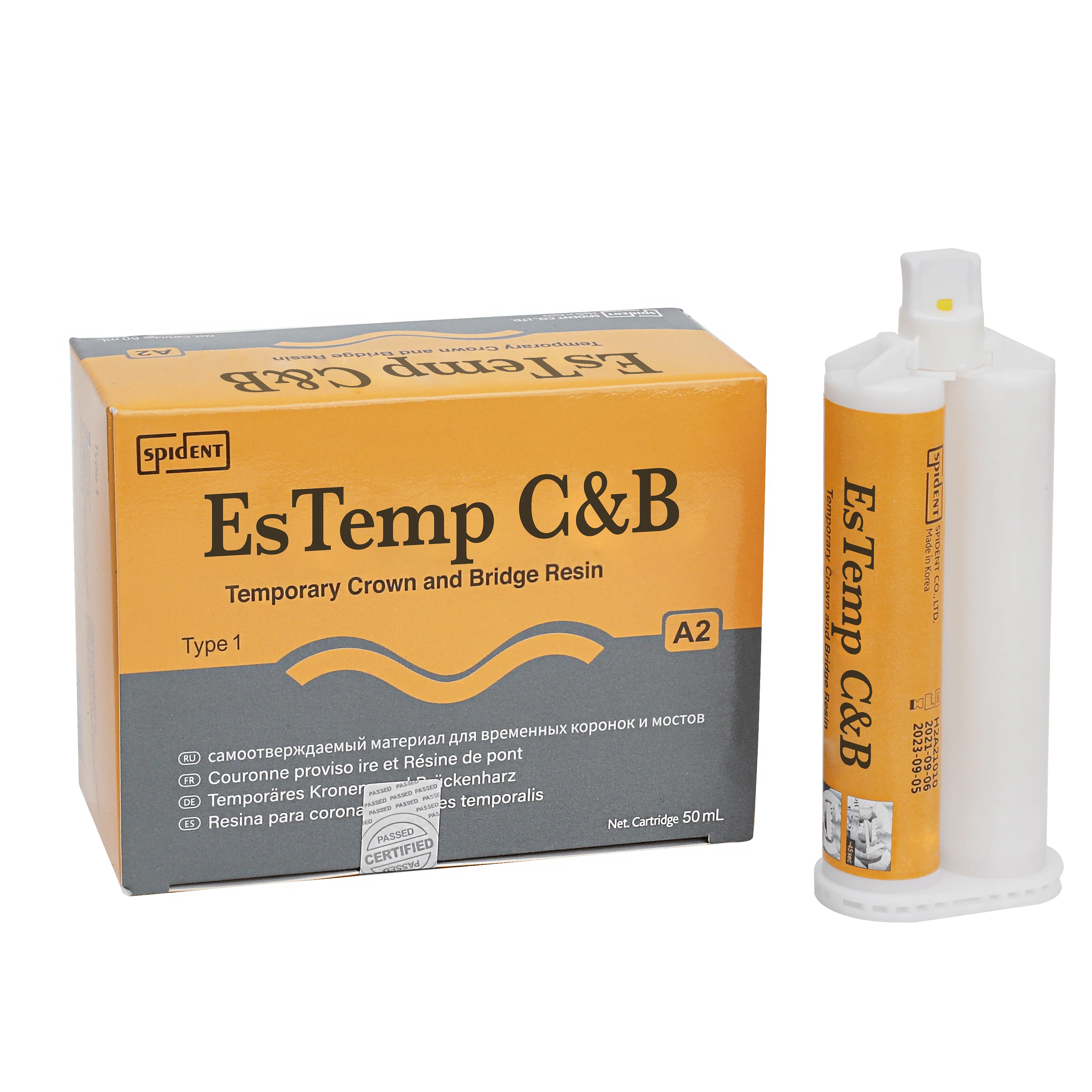 Hexa‑Temp – Self‑Cured Temporary Crown &amp; Bridge Material