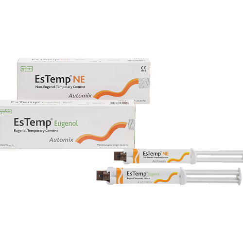 EsTemp® Implant – Non‑Eugenol Dual‑Cure Temporary Resin Cement
