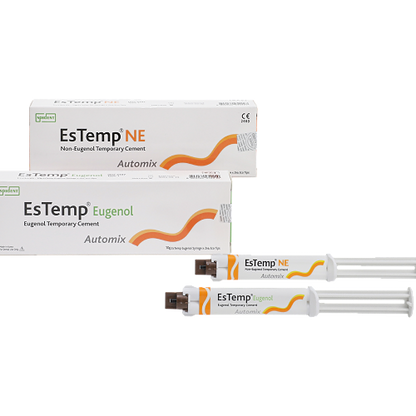 EsTemp® Implant – Non‑Eugenol Dual‑Cure Temporary Resin Cement