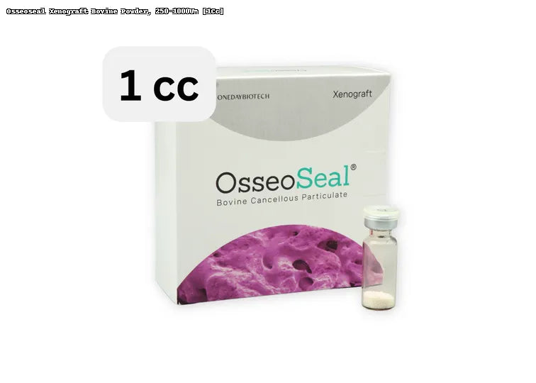 OsseoSeal™ Mineralized Xenograft — 1 cc (250–1000 µm)